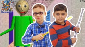 ЯРИК и ЕЛИСЕЙ играют в BALDI’s Basics in Education and Learning!