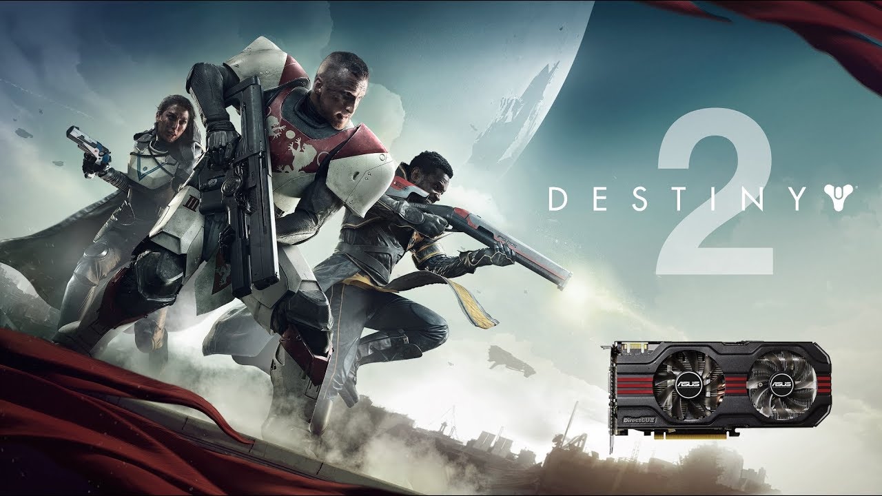 Destiny 2 open beta / Дестини 2 опен бета на слабой видеокарте (устаревшее, перезалив)