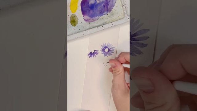 How to paint Easy asters!