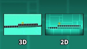 3D vs 2D | Geometry Dash