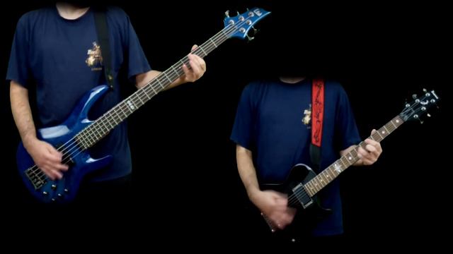 ♫ Kittie - Into The Darkness (Guitar & Bass cover) смотреть онлайн