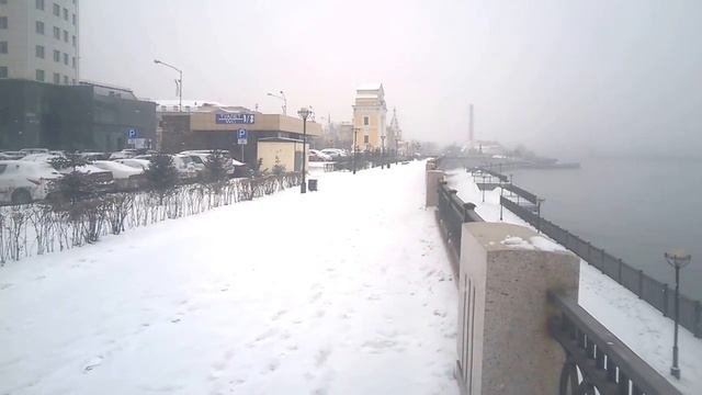 Набережная Иркутска - река Ангара смотреть онлайн