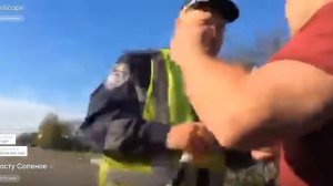 На посту Соленое Виталий Косенко с Александром Куницким