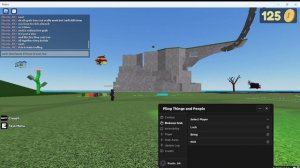 Fling things and people script