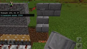 Как сделать механические ворота в майнкрафте bedrock edition!