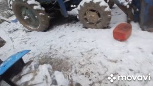 разморозил двигатель мтз 82 ставлю отвал на трактор