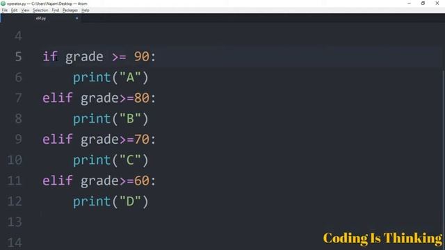 Control Flow in Python - If Elif Else Statements in python