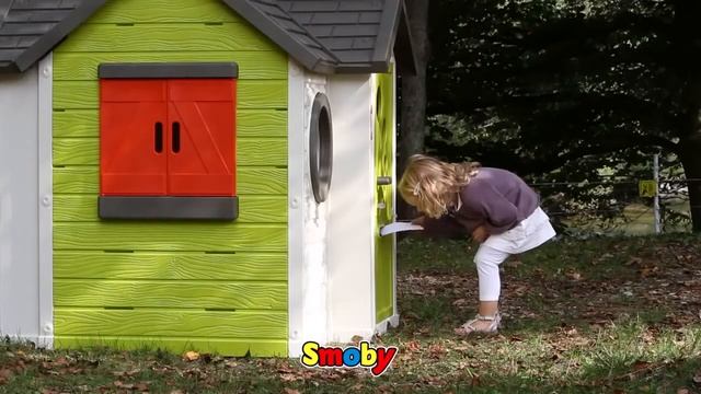 Игровой домик Smoby со звонком арт. 810402 на сайте Babys.ru смотреть онлайн
