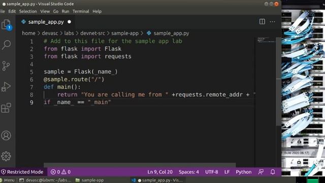 6.2.7 Lab - Build a Sample Web App in a Docker Container смотреть онлайн