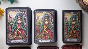 The Dark Mansion Tarot Таро Темний Особняк порівнюємо аж три копії/репліки цієї колоди. Це пожежа 🔥