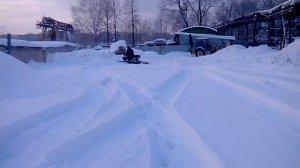 Мотобуксировщик толкач "Альбатрос-ХL" (опытный, предсерийный букс)