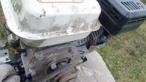 Мотокультиватор Крот. Как заменить масло в картере двигателя.