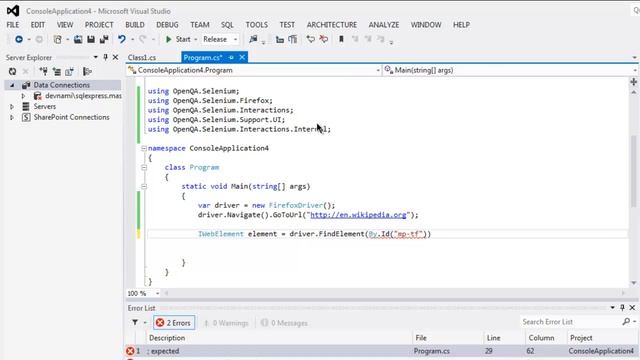 Selenium C# Right Click Context Menu