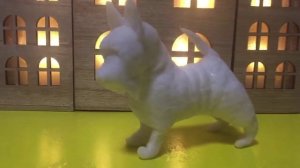 Собака из ваты/поделки/елочные игрушки/своими руками