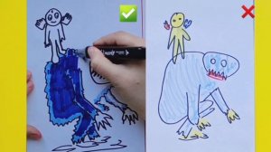 5 ПРОСТЫХ ИДЕЙ ХАГИ ВАГИ ПОДЕЛКИ #хагиваги #хагивагиизбумаги #какнарисоватьхагиваги #урокрисования