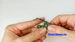 Цветочная дорожка крючком - Схема + Мастер-класс