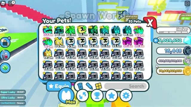 КАК СКРАФТИТЬ НОВУЮ ЛЕГЕНДАРКУ? Pet Simulator X смотреть онлайн