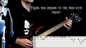 This Is Halloween Guitar Tab / Lesson by Danny Elfman / Marilyn Manson - Nightmare Before Christmas