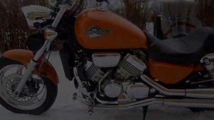 Honda VF750C Magna - Modified Stock Exhaust vs. Cobra Slashcut Slip On