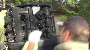 ПЕРВЫЙ ЗАПУСК Б/У YAMAHA F225