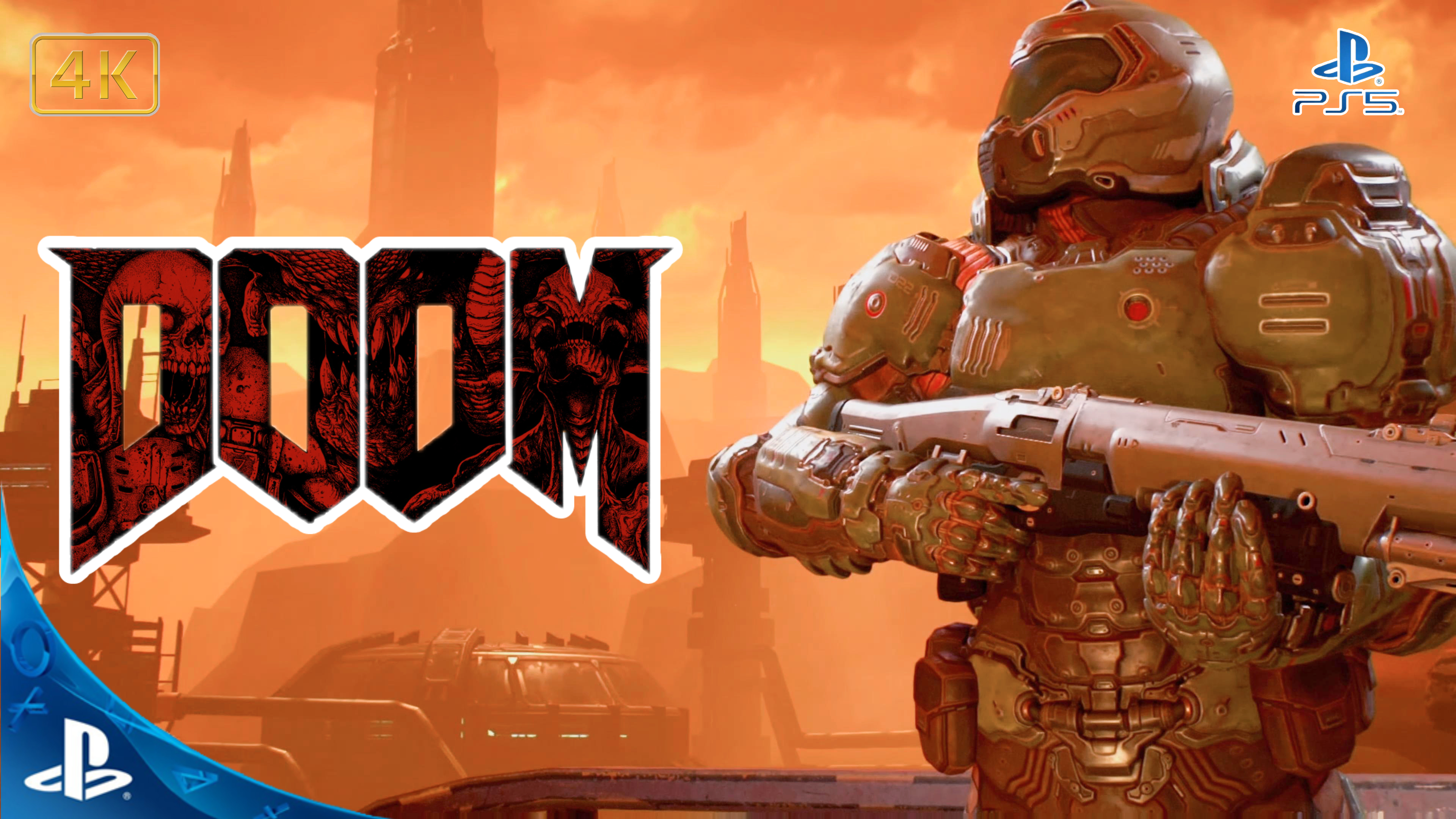 DOOM(2016).Прохождение.ОИК.4K.Sony PlayStation 5.PS5.🎮