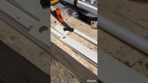 Трековый светильник из сантехнической трубы