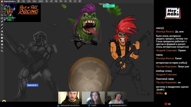 Hey!RGBa #12 Rock n' Roll Racing смотреть онлайн