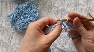 Вяжем крючком коврик из хлопковых ниток