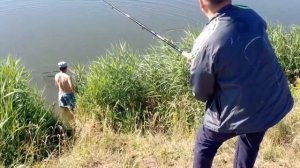 Пруд У Михалыча. Заря.