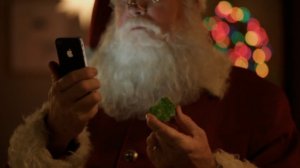 Рождественская реклама iphone 4s