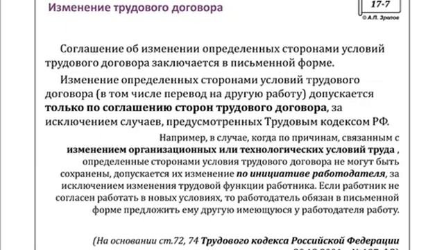 Трудовой договор