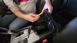 BMW X3 F25 Center Arm Console iPhone Dock Removal
