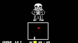 UNDERTALE - Pacifist Run Sans Battle