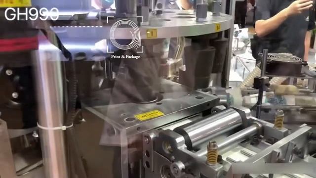 Высокоскоростная (150 стаканов в минуту) машина для производства бумажных стаканов GH990 смотреть онлайн