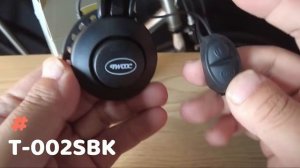 Велосипедный электронный звонок с Алиэкспресс.Велозвонок с регулировкой громкости.