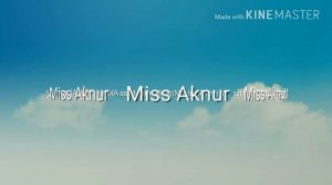 Интро для Miss Aknur (без авторских прав)(читайте описание там видео как установить это видео)