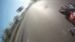 Перекозлил на мотоцикле Honda CBR929RR