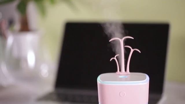 3 в 1 бонсай usb увлажнитель воздуха 320 мл трава ультразвуковой аромадиффузор молочный ящик тумана смотреть онлайн