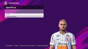 Fábio Santos Corinthians PES 2020/2021 cópia de base/face edit.