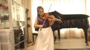 FREYA KYLIE LIM, 8 YEARS OLD Violin Concerto No. 9 in A minor Op. 104 Charles-Aguste De Beriot