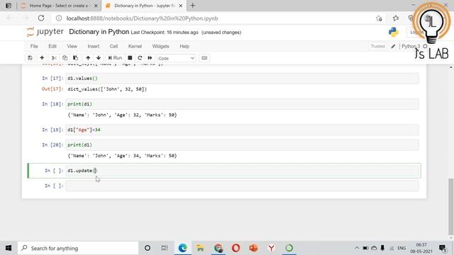 Python Dictionary [P21]|All About Python Dictionary |#PythonDataType