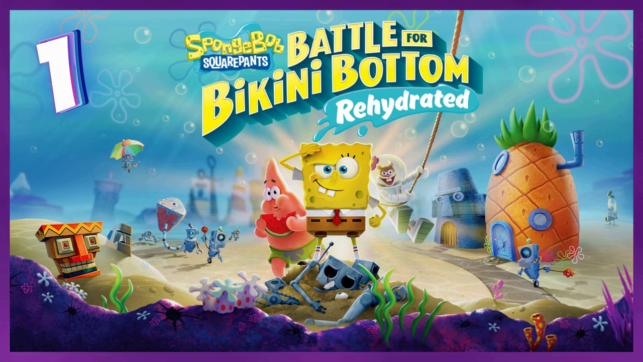 Кто проживает на дне океана? | SpongeBob SquarePants Battle for Bikini Bottom — Rehydrated #1