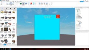 Как сделать магазин в Roblox studio