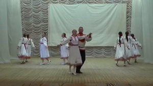 Народный коллектив народного танца «Рябинушка» - «Саванас ташши» чувашский танец