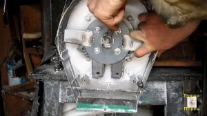 (5 Часть) ДКУ установка барабана с ножами