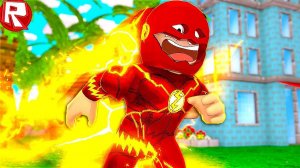 РОБЛОКС СИМУЛЯТОР ФЛЕША! КАК Я СТАЛ СУПЕРГЕРОЕМ ФЛЭШ В ROBLOX ВИДЕО ВЕСЕЛАЯ ИГРА ДЛЯ ДЕТЕЙ