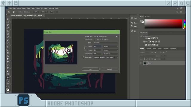 How to turn Vectors and Photos into Pixel Art! (Quick Tips) смотреть онлайн
