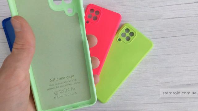 Захисний чохол Hybrid Silicone Case для Samsung Galaxy M32/M22 смотреть онлайн