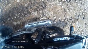 ямаха ЮБР.покатухи по лесу.