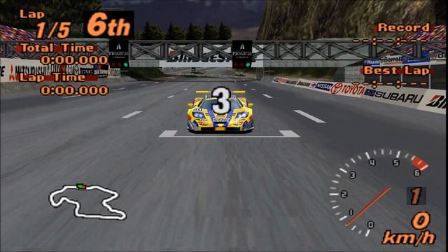 Gran Turismo 2: A-Spec Project Mod 026 - UK Nationals | Cooper R50, Mine's EVO V, F1 GTR 🏁 100%, PS смотреть онлайн